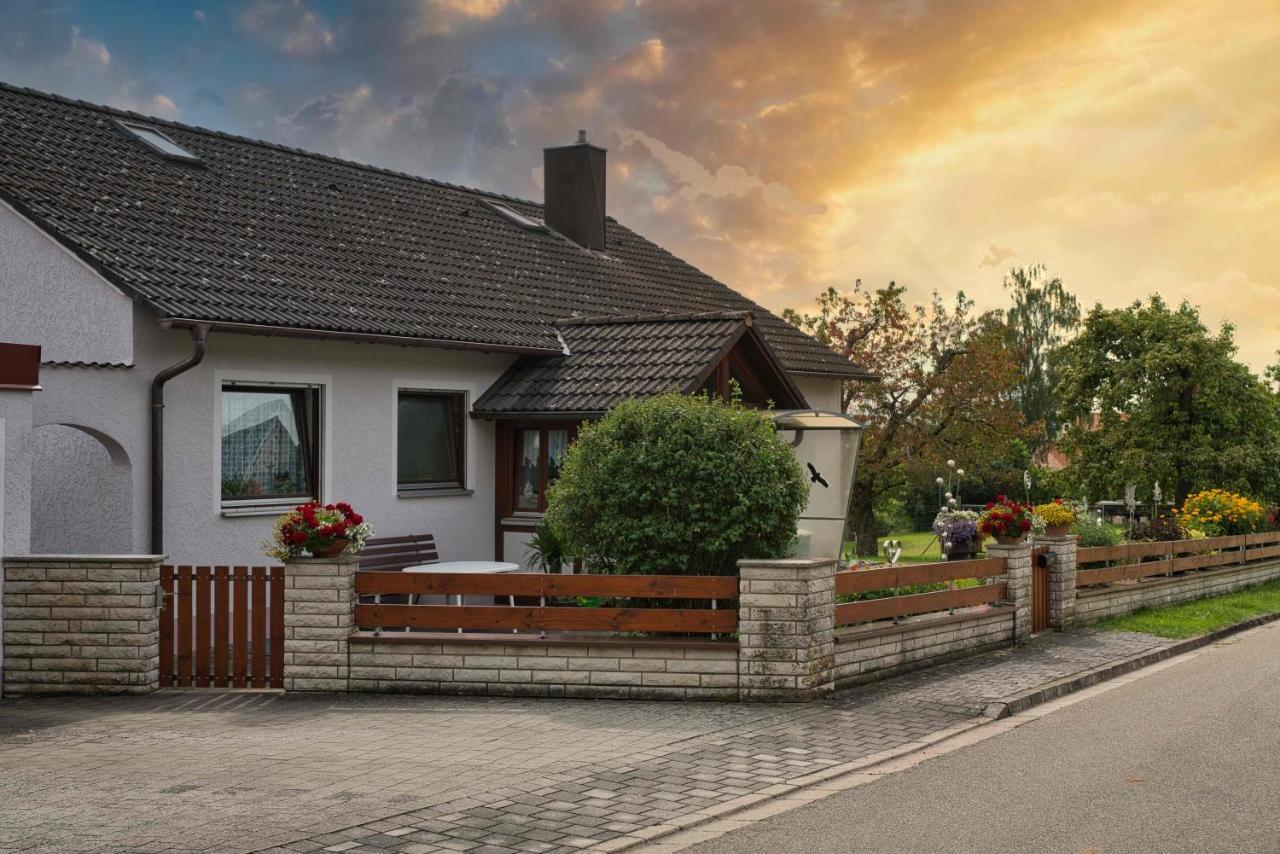 Ferienwohnung Werner Mit Terrasse Haundorf Buitenkant foto
