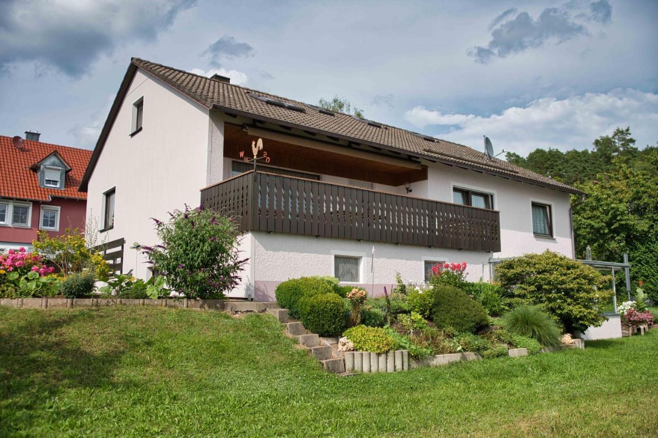 Ferienwohnung Werner Mit Terrasse Haundorf Buitenkant foto