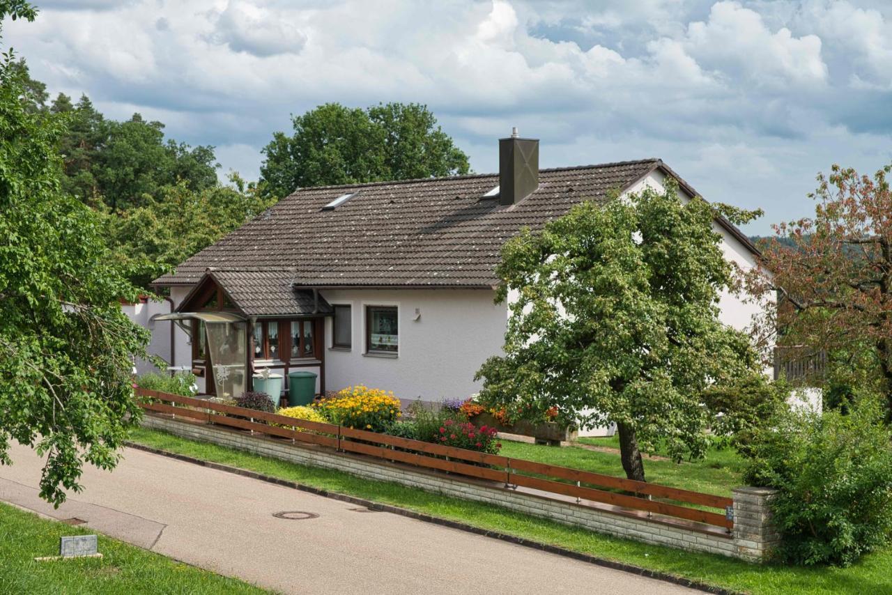 Ferienwohnung Werner Mit Terrasse Haundorf Buitenkant foto