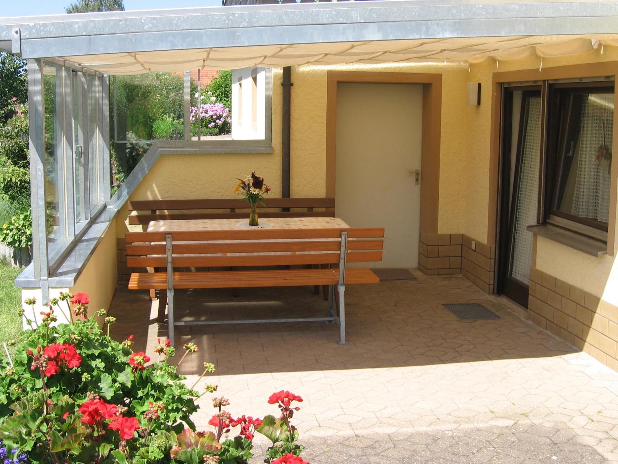 Ferienwohnung Werner Mit Terrasse Haundorf Buitenkant foto