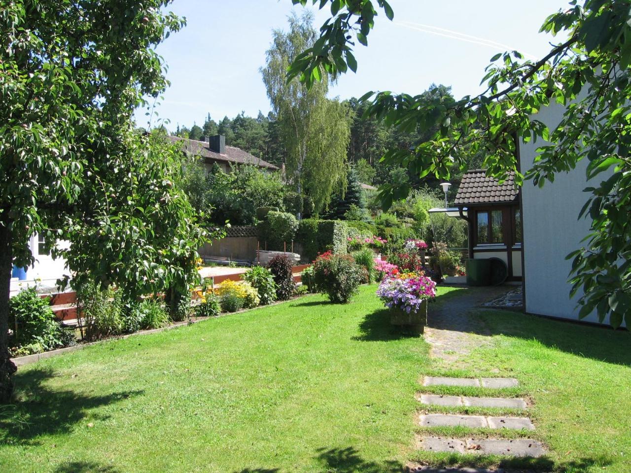 Ferienwohnung Werner Mit Terrasse Haundorf Buitenkant foto
